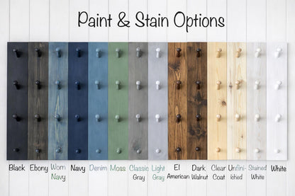 Handcrafted Pine Wood Peg Shelf: Rustic Entryway Organizer