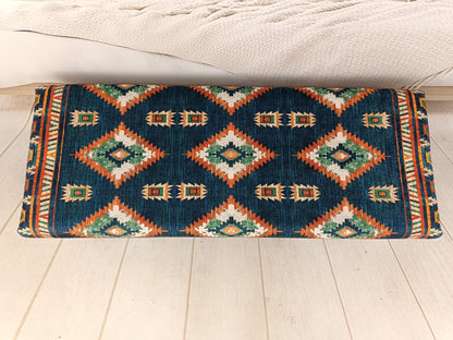 Bedroom Bench, Upholstered Bench, Coffee Table Ottoman, Low Table, Bohemian Bench, Dining Bench, Wooden Side Table, Soft Top