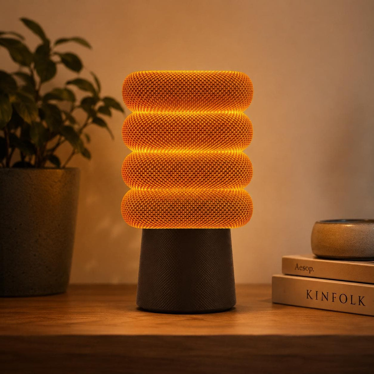 Bubble Table Lamp | Sculptural Handmade Lighting | Modern Minimalist Home Decor | Designer Bedside Table Lamp