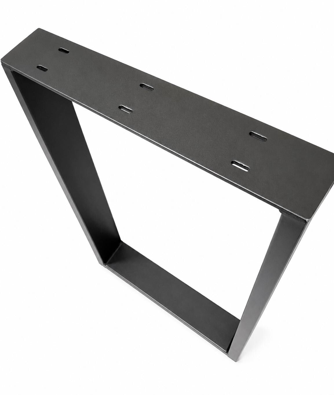 U-Shaped Steel Table Leg: Powder Coat Finish, Mid-Century Modern (price per leg)