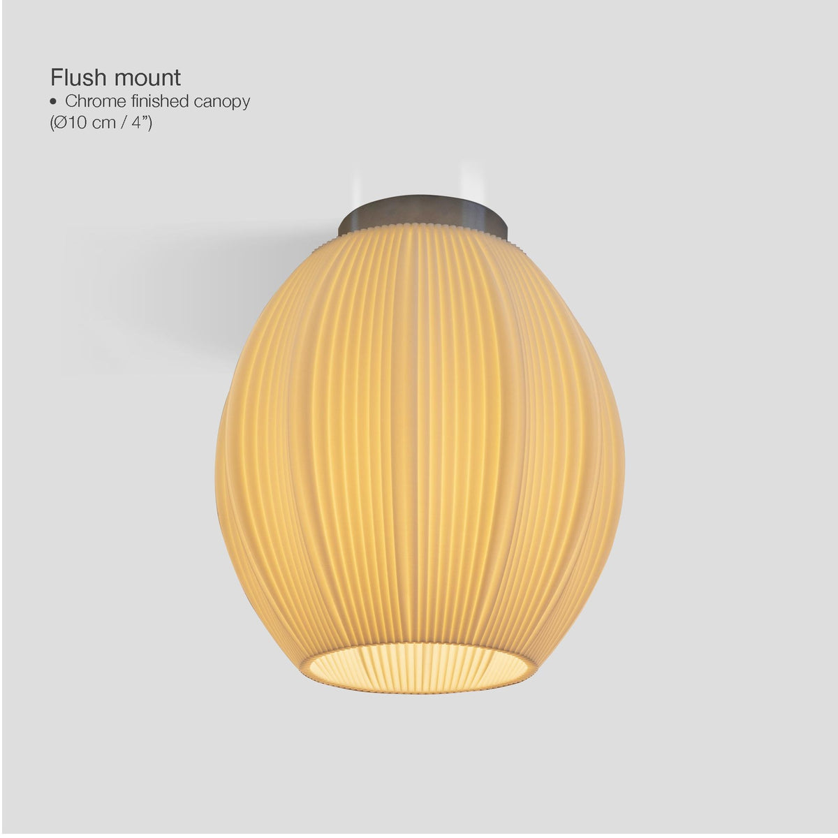 Ribbed Pendant Lamp, Japandi Globe & Tube Hanging Light