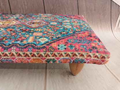 Ottoman for bed, Stepping stool, handmade stool, Reading stand, Upholstered bench, Foot rest stool, Footstool, Low chair, Floor pouf