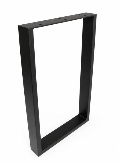 U-Shaped Steel Table Leg: Powder Coat Finish, Mid-Century Modern (price per leg)