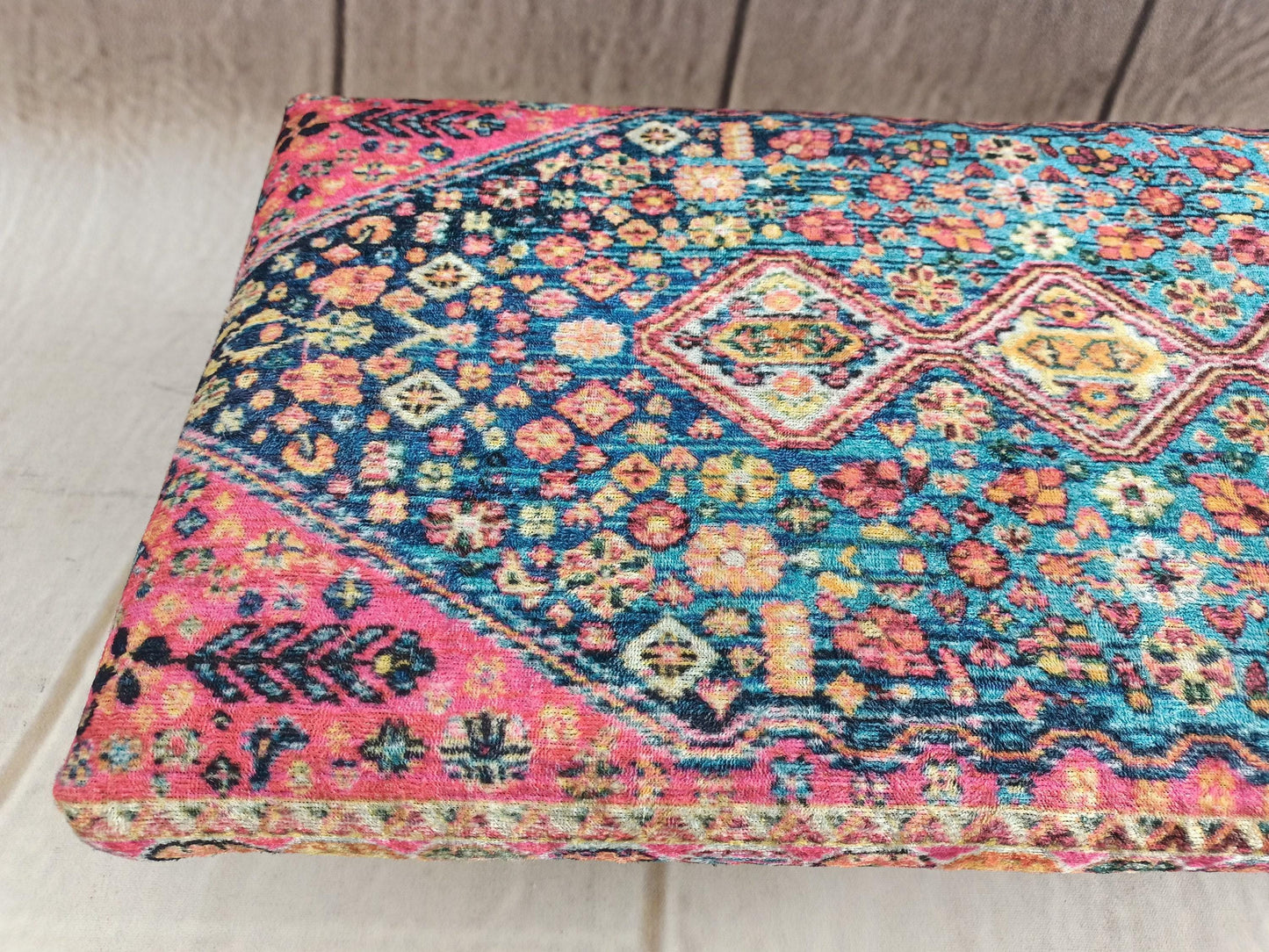 Ottoman for bed, Stepping stool, handmade stool, Reading stand, Upholstered bench, Foot rest stool, Footstool, Low chair, Floor pouf