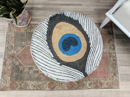 Ottoman chair, Accent chair, Bohemian chair, Footstool pouf, Entry chair, Peacock chair, Lobby stool, Retro chair, Upholstered bench