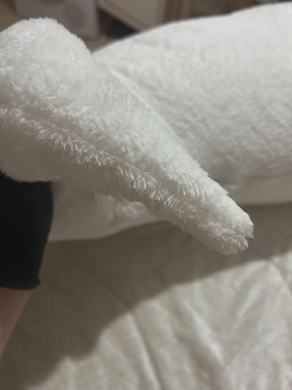 Giant Crescent Moon Pillow, Handcrafted Turkish Body, Plush Hugging Bed Pillow