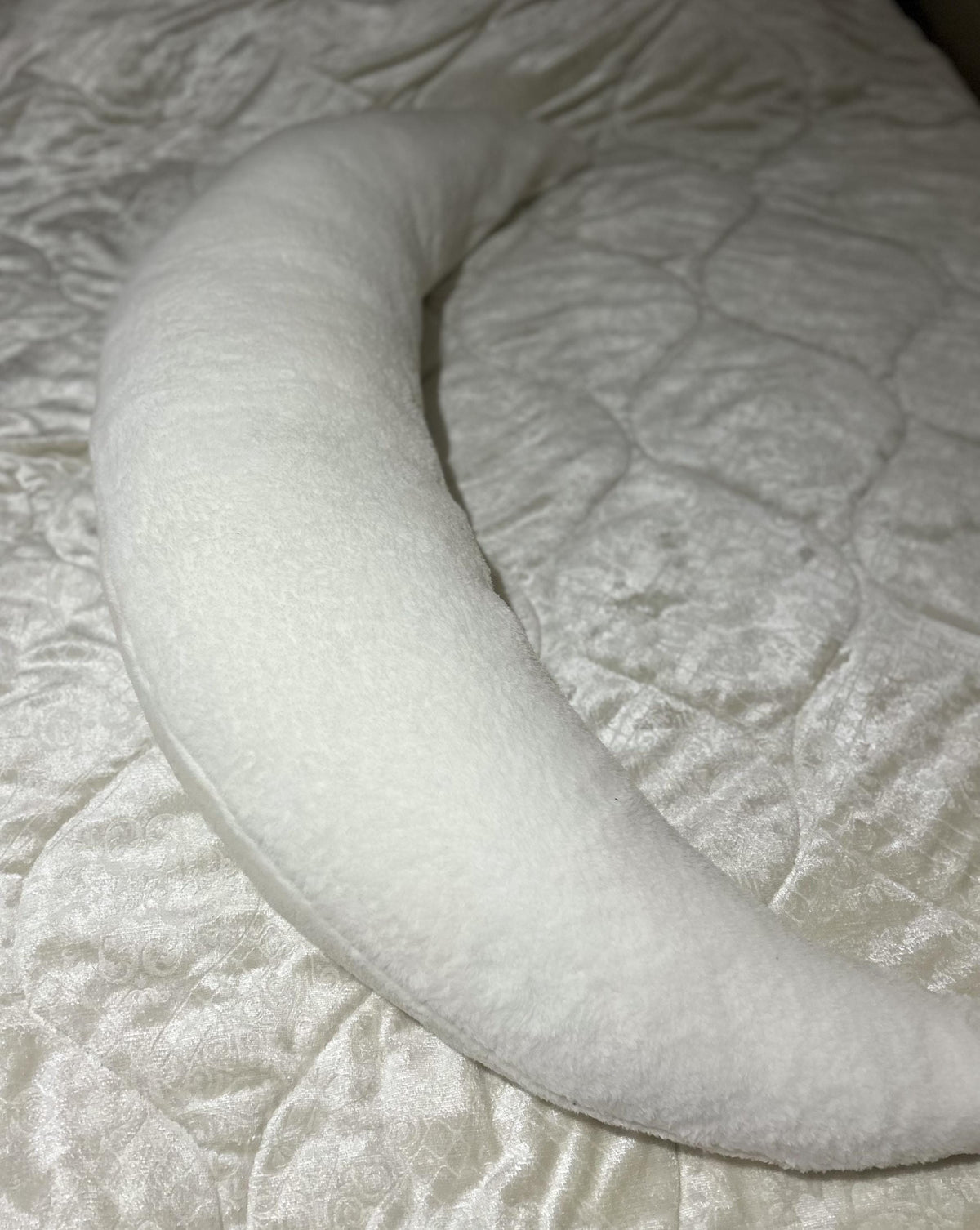 Giant Crescent Moon Pillow, Handcrafted Turkish Body, Plush Hugging Bed Pillow