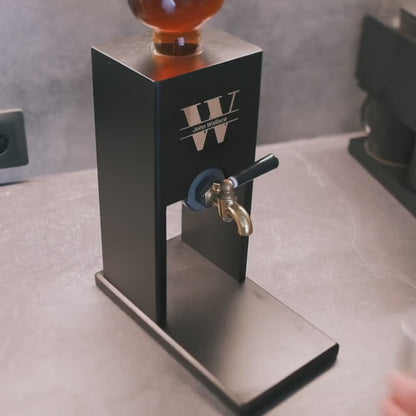 Wooden Whiskey Dispenser | Custom Engraved Liquor Tap for Home Bar, Bourbon Dispenser, Gift for Him, Wedding Anniversary