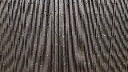 Dark Brown Handmade Bamboo Beaded Curtain, Doorway & Room Divider